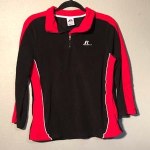 Boy’s Russell Black & Red Sweater (A5)